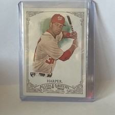 Bryce Harper 2012 Topps Allen & Ginter Rookie Card #12 Nationals MLB RC. rookie card picture