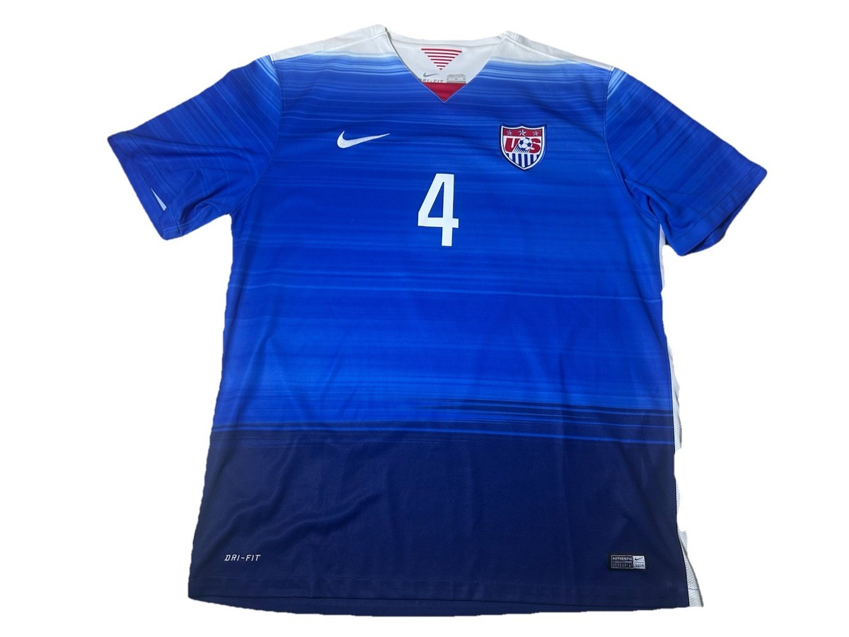 Nike US Soccer USMNT 2015 Away Jersey Michael Bradley #4 World Cup