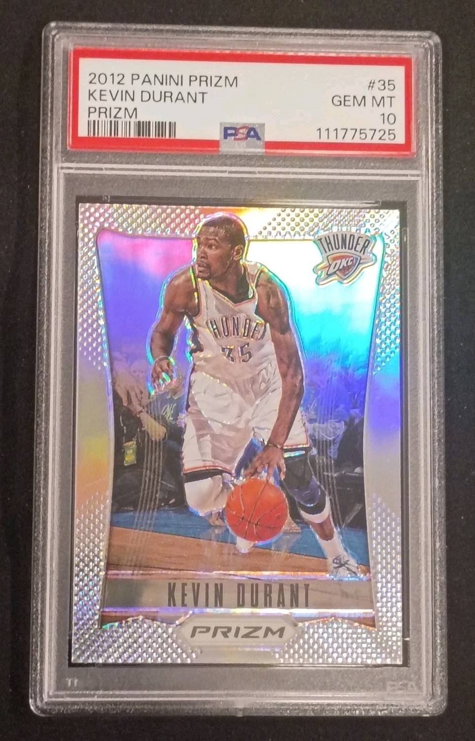 2012 Panini Prizm - Kevin Durant #35 Silver Prizm PSA 10