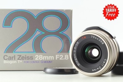 CONTAX Carl Zeiss Biogon 2.8/28 Top MINT in Box] Contax Carl Zeiss