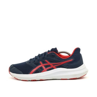 ASICS Herren Jolt 3 Sneaker EU 43.5 Blau Rot 1011B603 Mesh Low-Top Atmungsaktiv