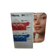 Hero Mighty Patch Mega Pack 84 Hydrocolloid Acne Patches Original  Invisible