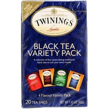 Twinings Black Tea Variety Pack 20 Bags
