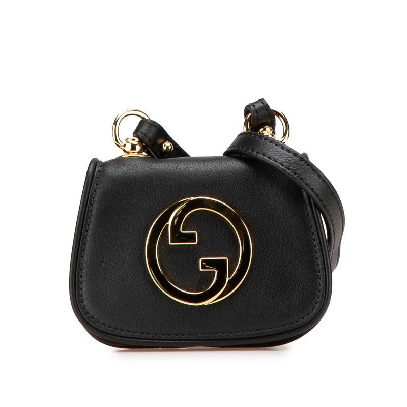 Gucci Interlocking G Blondie Crossbody Wallet Card Case 698635