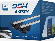 Dachträger RELINGTRÄGER für SUBARU Justy G3X VAN 5-Tür 2003-2007 max 90 kg