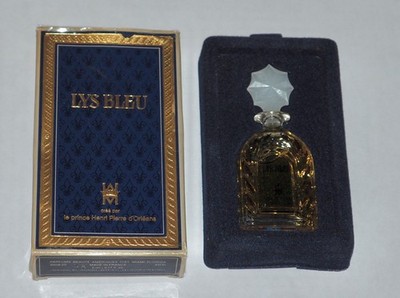 LYS BLEU Eau De Tolette 5ml / 0.17 oz  Prince Henri Pierre d'Orleans FRANCE