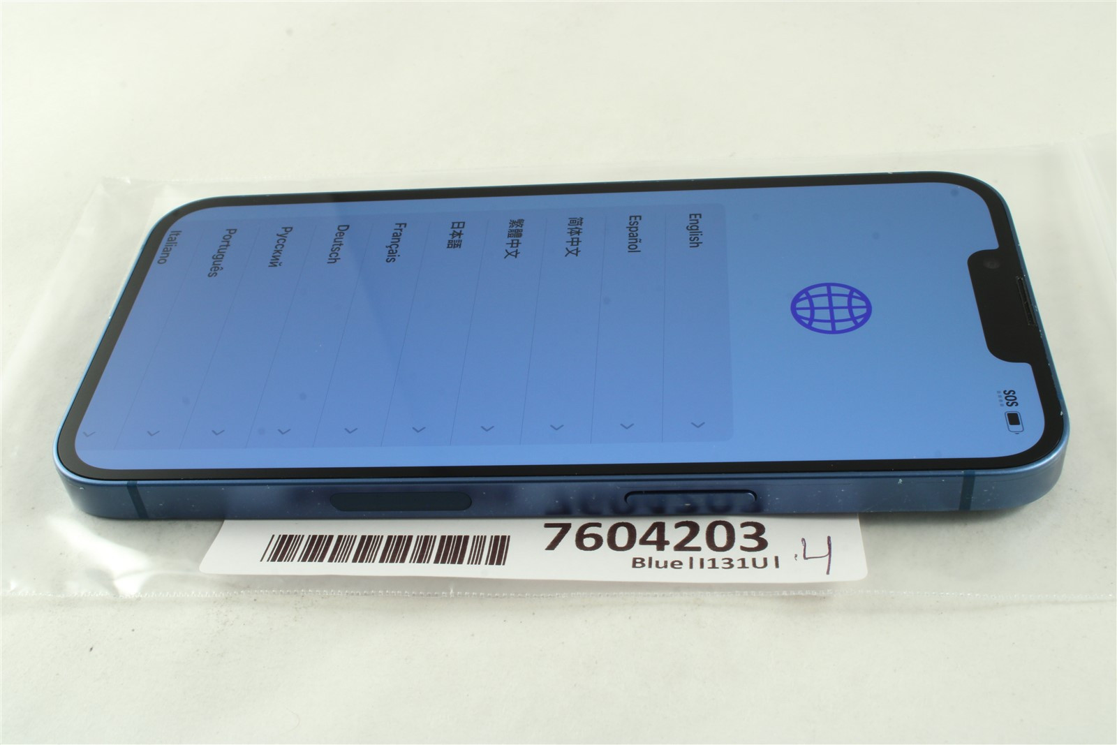 Apple iPhone 13 128GB Blue - Unlocked AT&T T-Mobile Verizon GSM 7604203