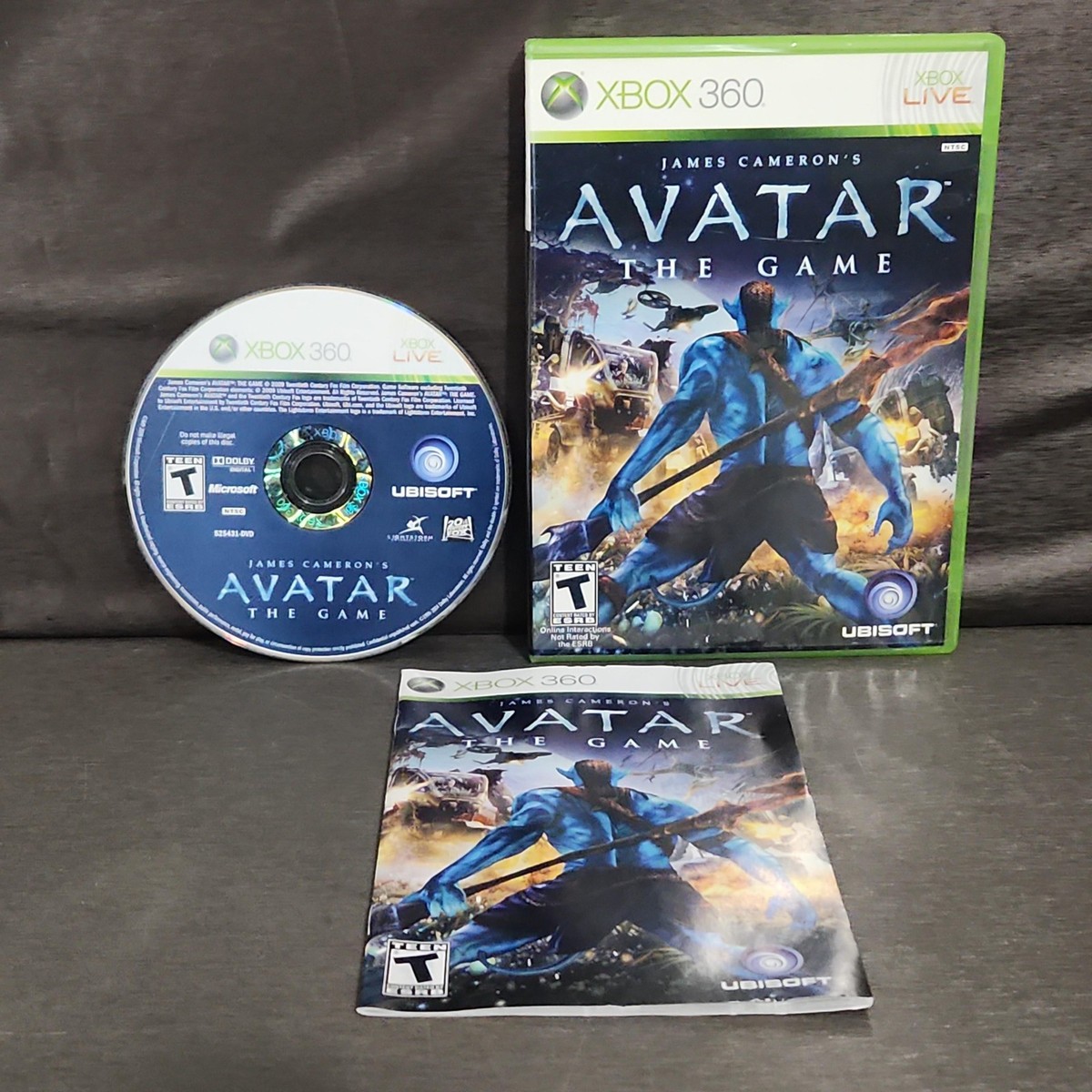 Avatar The Game Xbox 360 CIB James Cameron's | eBay