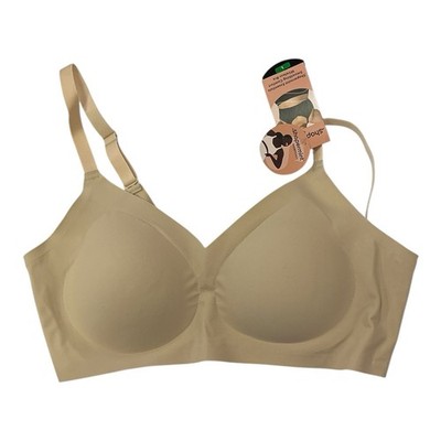 Shapermint Wireless Bra Size Large Chai Essentials Smoothing Comfort Support