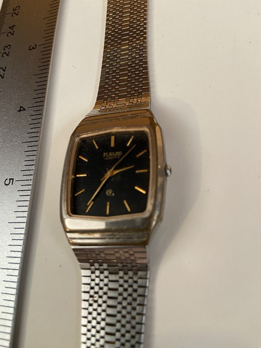 Elnard vintage watch RARE VINTAGE 1980s TWO TONE ELNARD DIVERS WATCH ED-0002  main image 4