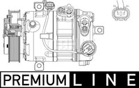 Mahle Kompressor, Klimaanlage ACP 637 000P