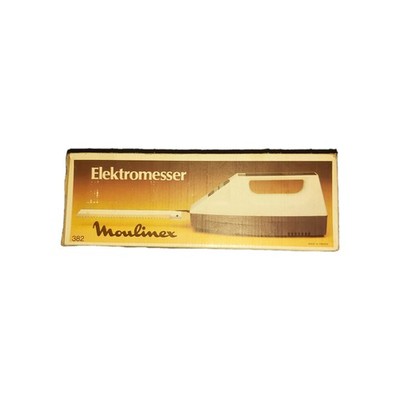 Moulinex Elektrisches Messer - Retro Mit 2 Messern - Funktioniert