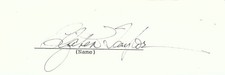 Elizabeth Taylor Signed Autographed Cut Signature Letter PSA/DNA T00662