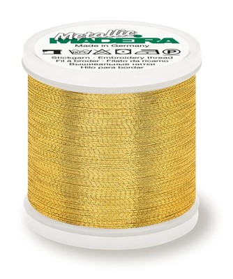 Madeira Monofil Stärke 60 200 m Farbe 1001 gold