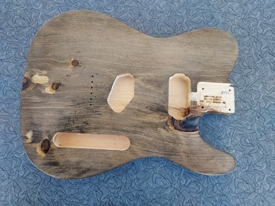 Guitar Body Telecaster Tele Style Nitro Finish Barncaster Pinecaster Nomoonlaser