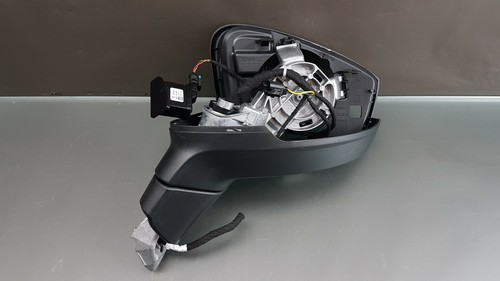 Coperchio Alloggiamento Specchietto Laterale Nero Per VW Golf 6, Touran, Bora (2009-2015) - MKVAXR Ricambio 6R0857601A - 6