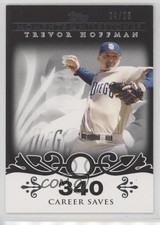 2008 Topps Moments & Milestones Black 24/25 Trevor Hoffman #32 HOF 6y6