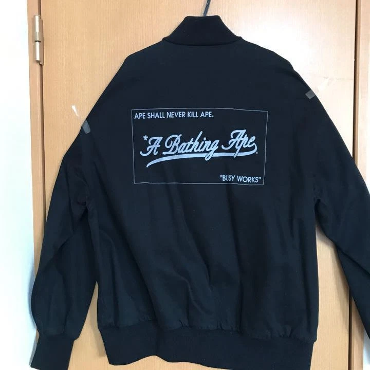 A BATHING APE (BAPE) Giacca Bape Super Coach UOMO Nera JP taglia M usata in ottime condizioni streetwear