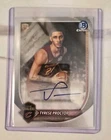 Topps Bowman Chrome Basketball Autographs Tyrese Proctor Rookie