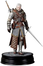 Dark Horse Deluxe The Witcher 3: Wild Hunt: Geralt 9.5" tall, Sliver/Brown