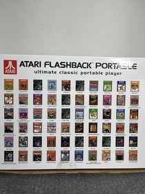 Atari Flashback Portable Game Player Console 60 Preloaded Built-in Games 