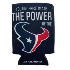 Houston Texans NFL Can Holder Cooler Bottle Sleeve Sports Star Wars Team Darth