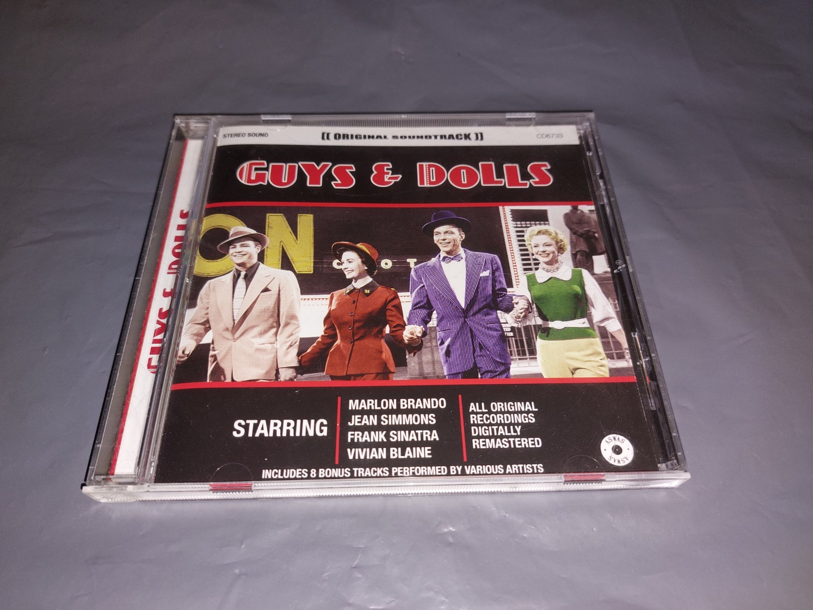 GUYS & DOLLS ~ ORIGINAL SOUNDTRACK CD ALBUM EXCELLENT 2008