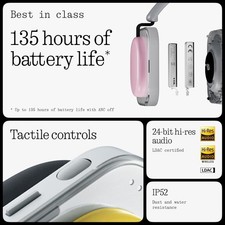 Nothing Headphone (a) Adaptive Active Noise Cancelling Headphones - White — image 7