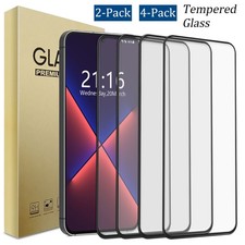 For Samsung Galaxy S24 FE 5G Full Cover Tempered Glass Screen Protector Clear