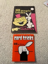 25 Card Tricks by Bruno and 101 Magic Tricks by Adams Mini Books