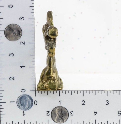DONKEY HEAD BOTTLE OPENER Vintage Authentic Semi-Hollow Cast Brass/Bronze Opener - Picture 14 of 14