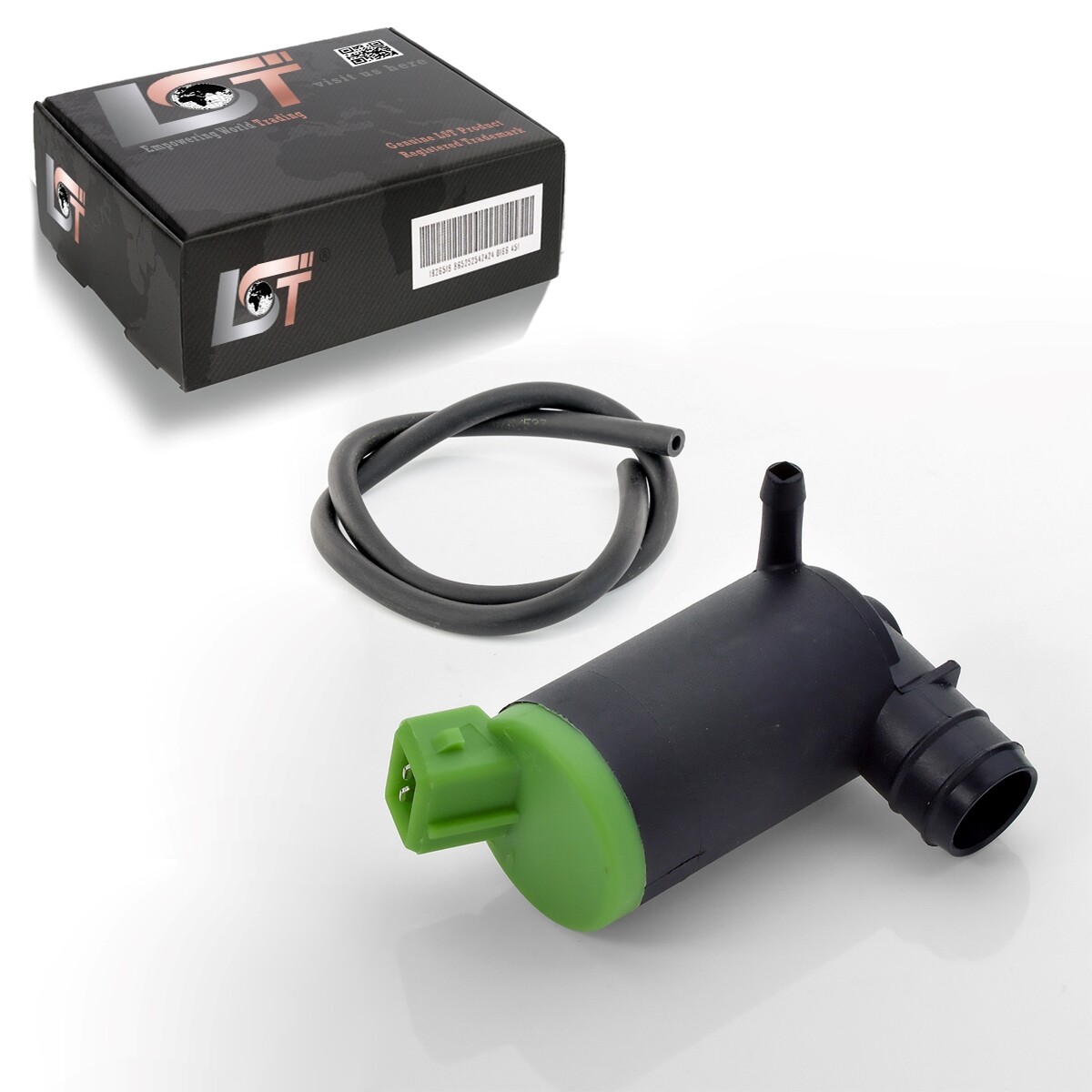 Windscreen Washer Pump With Hose For Peugeot Citroen Fiat
