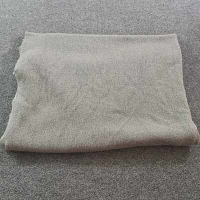 Calvin Klein Home Decorative Throw Blanket Gray Glitter Measures 66x48