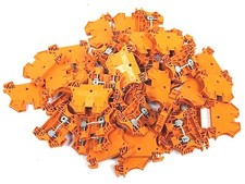 LOT OF 43 NEW ALLEN BRADLEY 1492-J6 TERMINAL BLOCKS