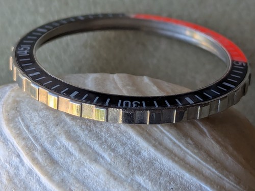Vintage 1974 Bulova Snorkel Diver 'B208' Black/Orange Bezel FOR 7202-4 CASES - Picture 21 of 24