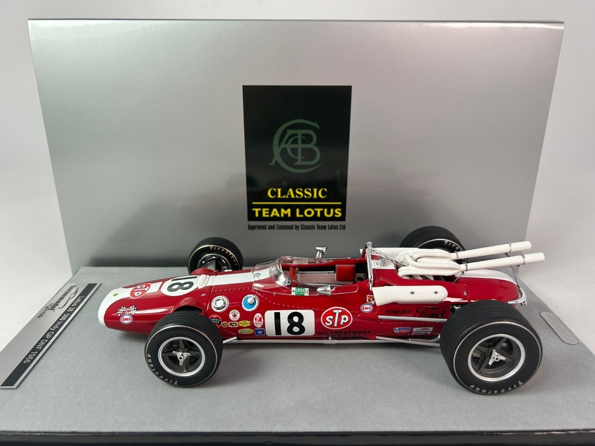 カルーセル１製　ロータス３８　1／１８　１９６５インディー５００優勝車Ｊクラーク 1965 JIM CLARK LOTUS 38 FORD INDY 500 WIN REPLICARZ 1:18