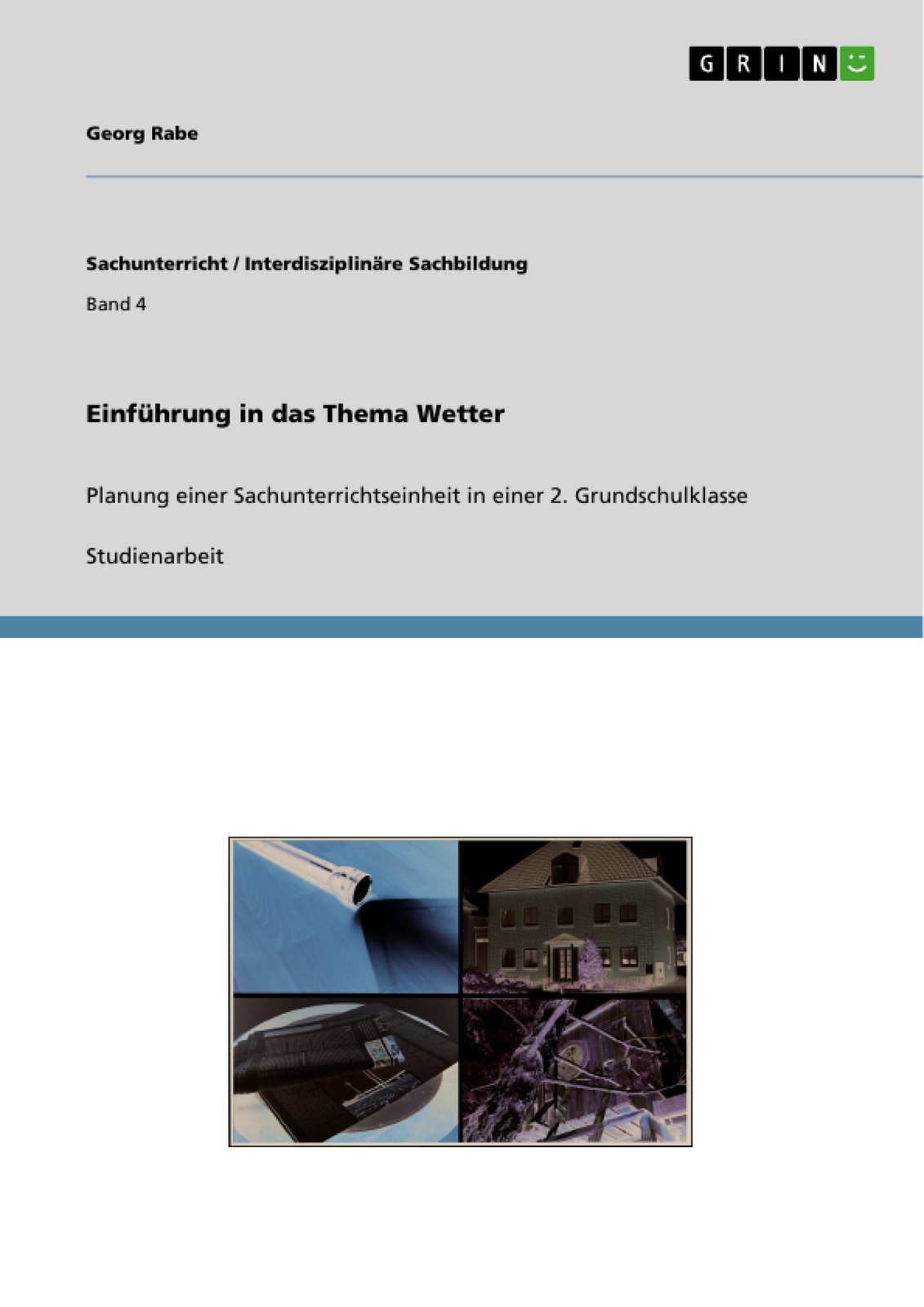 Thumbnail - Einführung In Das Thema Wetter | Buch | 9783640852680
