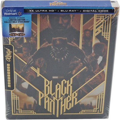 Black Panther 4K Ultra HD + Blu-ray+ Digital 4K Steelbook Mondo X Region A
