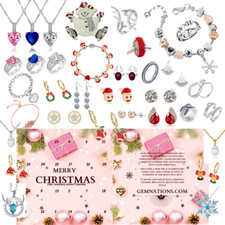Advent Calendar 24 Days Mystery Christmas Surprise Gifts Jewellery Set 2023 UK