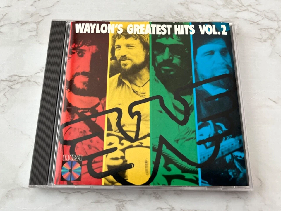 Waylon Jennings Greatest Hits Vol. 2 CD TARGET ERA! JAPAN RCA PCD1-5325 RARE OOP - Image 3 of 4