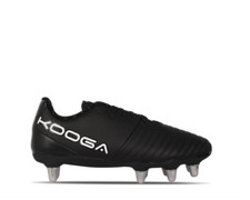KooGa Power SG Rugby Boots Childrens Black UK C10 EU 28  *REFSSS526
