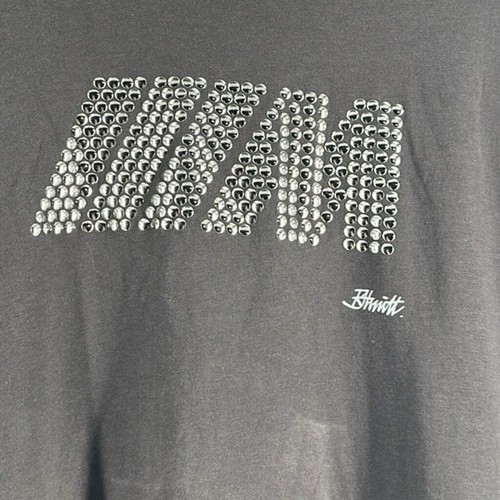 Bmw × Puma Performance Dark Grey Short Sleeve Studded Logo moto T-Shirt XXL - Picture 10 of 11