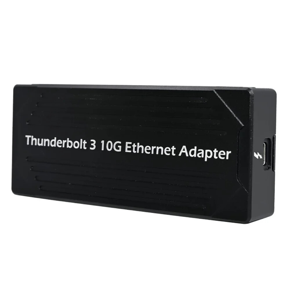 10G USB4 Ethernet Adapter Compatible with Thunderbolt 3/4 RJ45