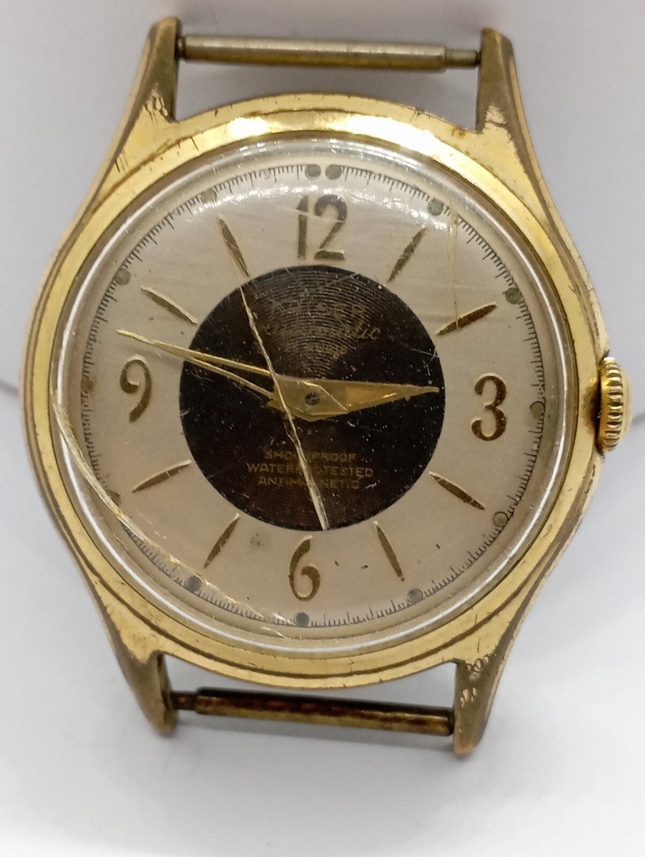 VINTAGE Germany? Kaiser Automatic Watch 25 Rubis Jewels Gold