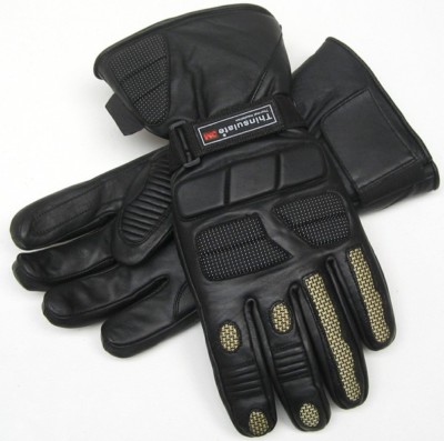 sehr hochwertige Motorrad Tourer Handschuhe Lederhandschuhe Thinsulate Leder 