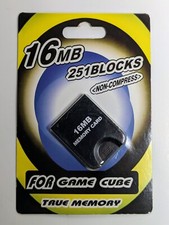 Nintendo GameCube Memory Card 16 MB 251 Blocks - NEW