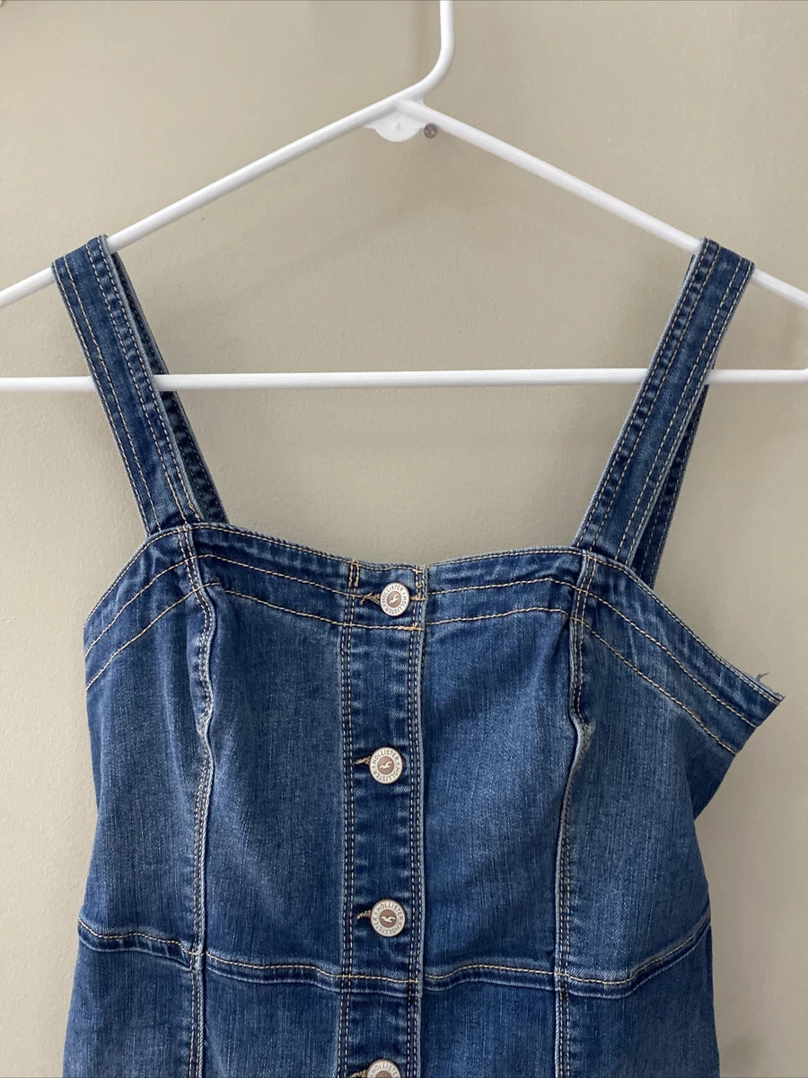 Hollister hot sale denim dress