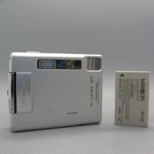 Minolta Dimage Xt 3.2MP Compact Digital Camera Silver Tested