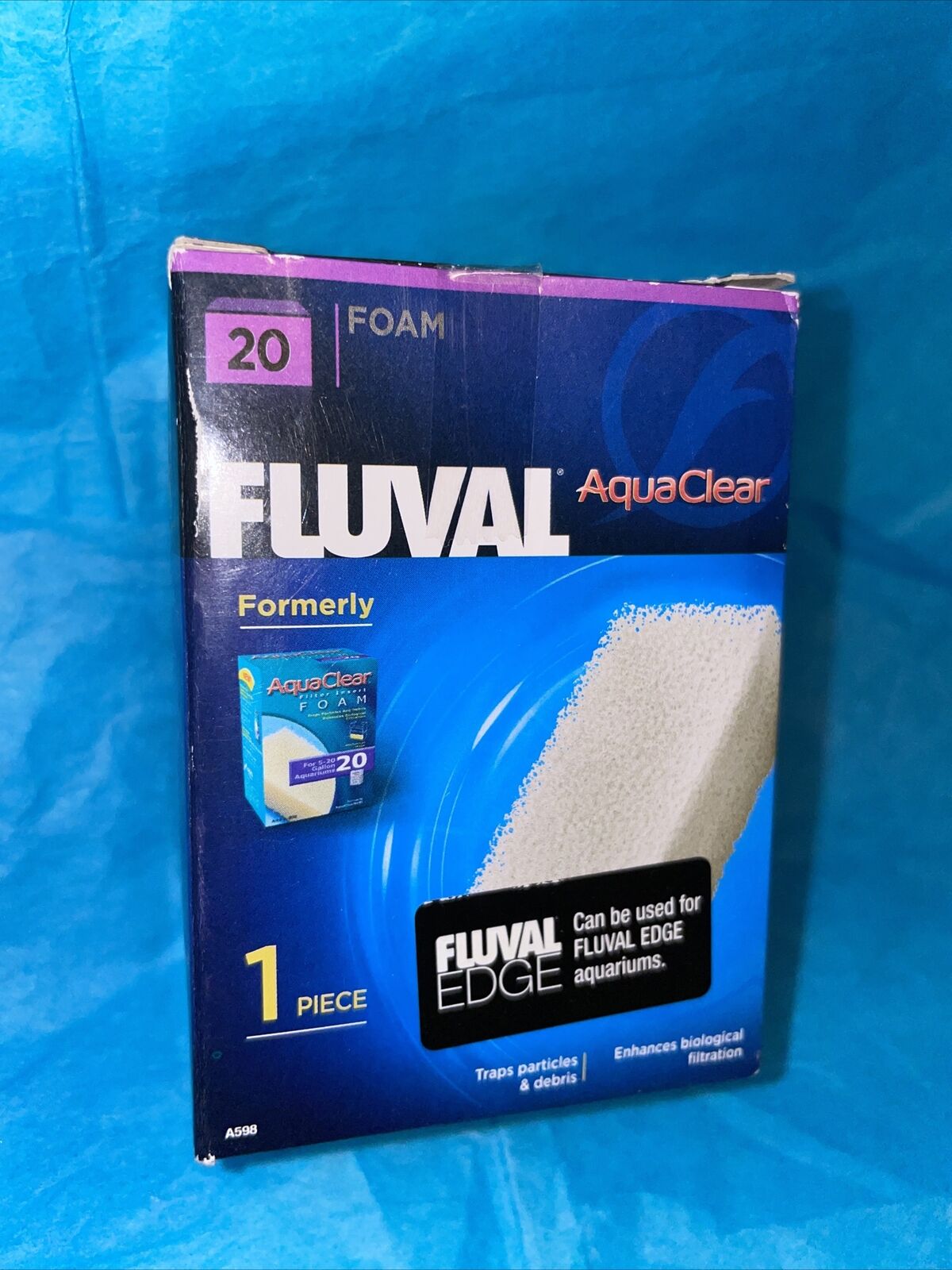 Fluval Aqua Clear Foam Filter Insert for AquaClear 20/Mini - SHIPS TOMORROW