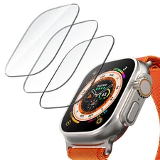 JETech Screen Protector for Apple Watch Ultra 3/2/1 49mm, HD Clear, 3 Pack